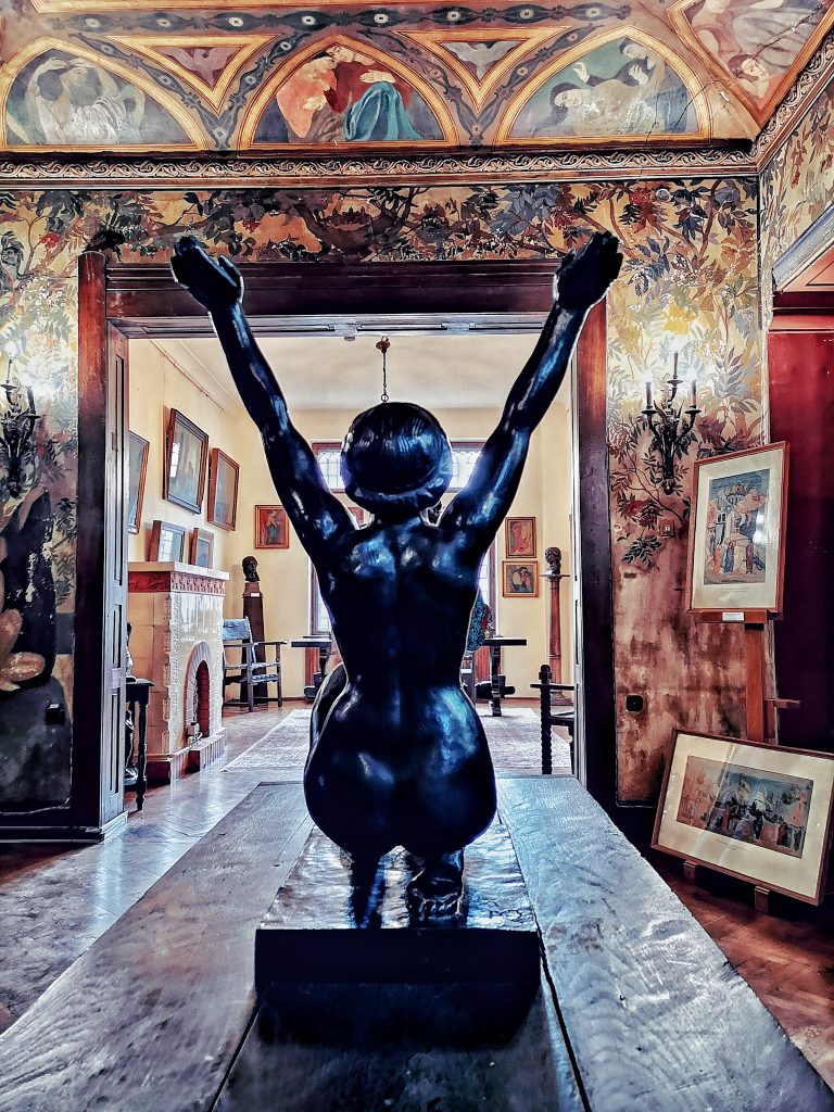 statueta, statuie nud, arta, colectie de arta
